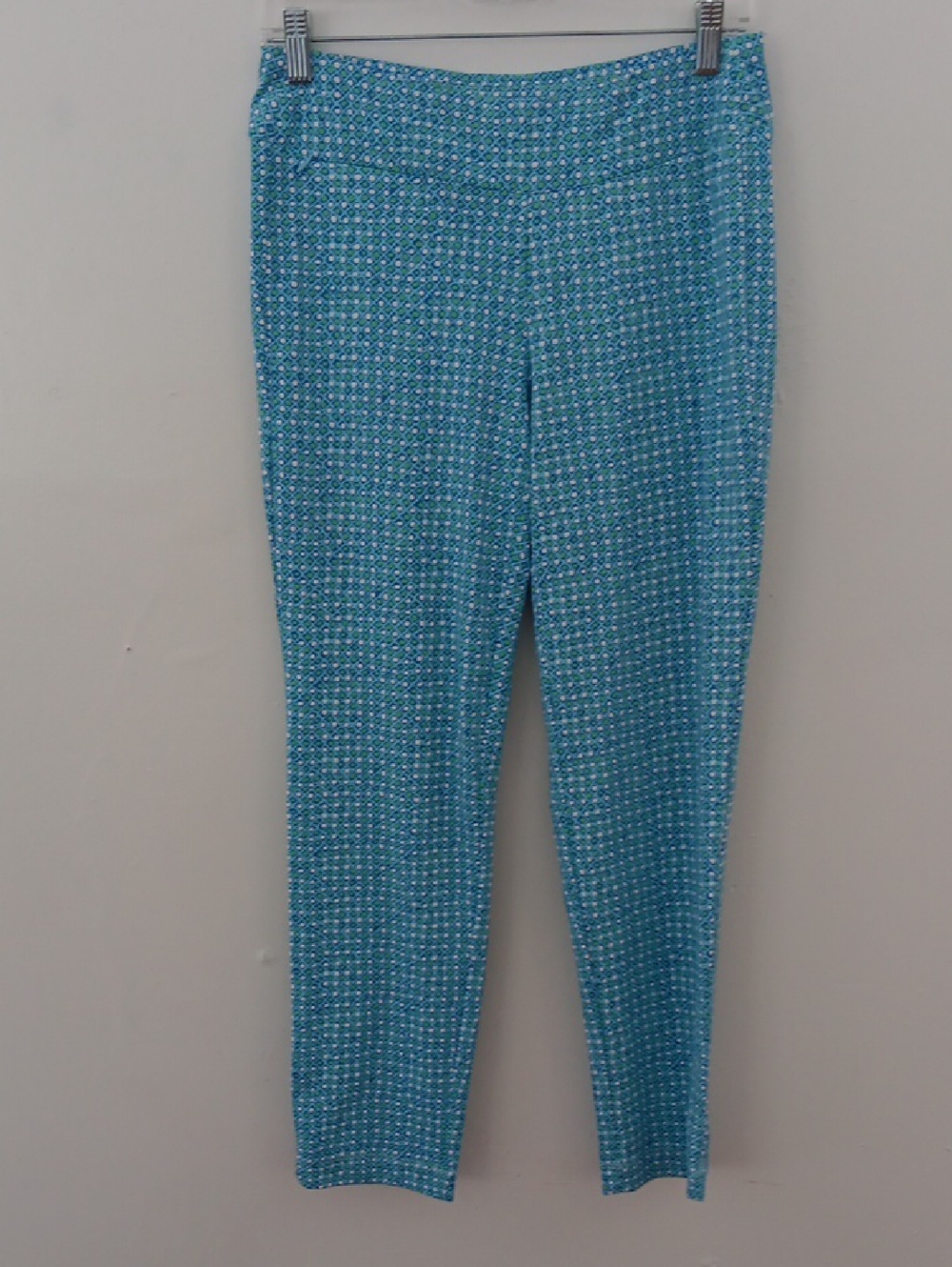 J. McLaughlin Geometric Dot Pattern Legging Pants #3579